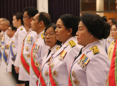 จังหวัดชลบุรีจัดงานสโมสรสันนิบาตเฉลิมพระเกียรติพระบาทสมเด็จพระเจ้าอยู่หัวเนื่องในโอกาสพระราชพิธีมหามงคลเฉลิมพระชนมพรรษา 6 รอบ 28 กรกฎาคม 2567 ... พารามิเตอร์รูปภาพ 29
